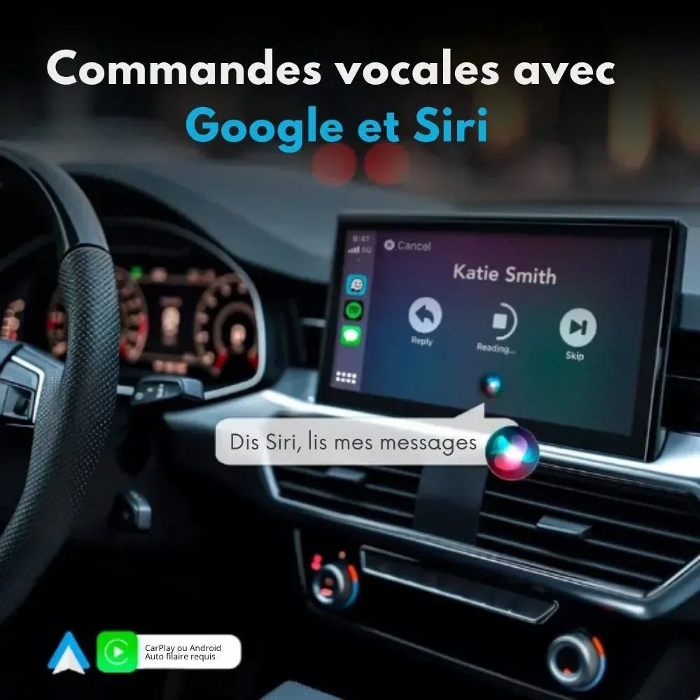 Adaptateur CarPlay sans fil 3-en-1 amélioré (2026)