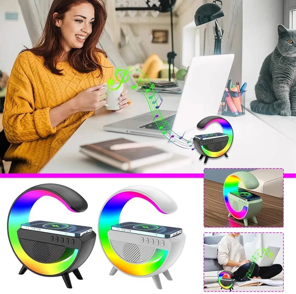 🎁DERNIER JOUR : 49 % de réduction⚡ Mini Lampe G – Lampe; Haut-Parleur Intelligent 4-en-1